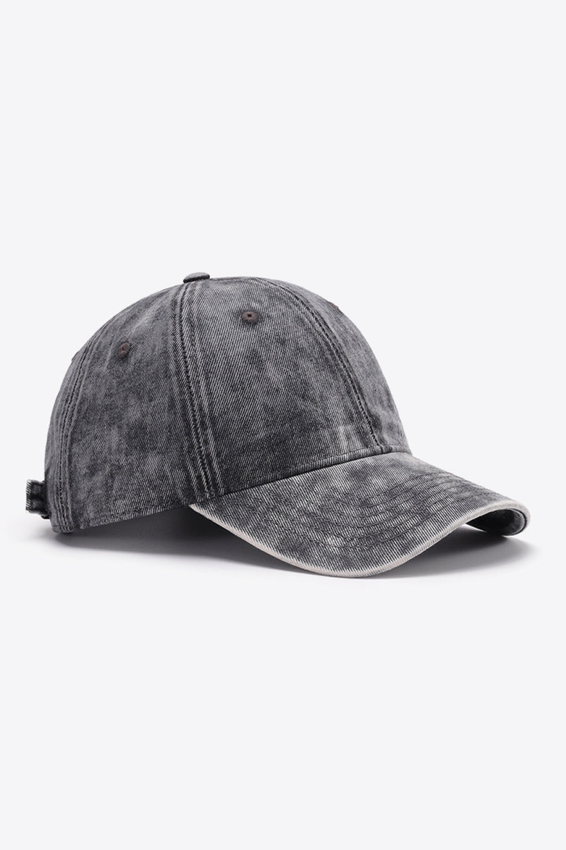 Stay Cool and Stylish with the Plain Adjustable Baseball Cap from Burkesgarb