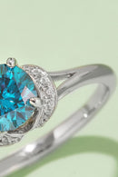 "Dazzling 1 Carat Moissanite Ring | Burkesgarb - A Sparkling Symbol of Elegance