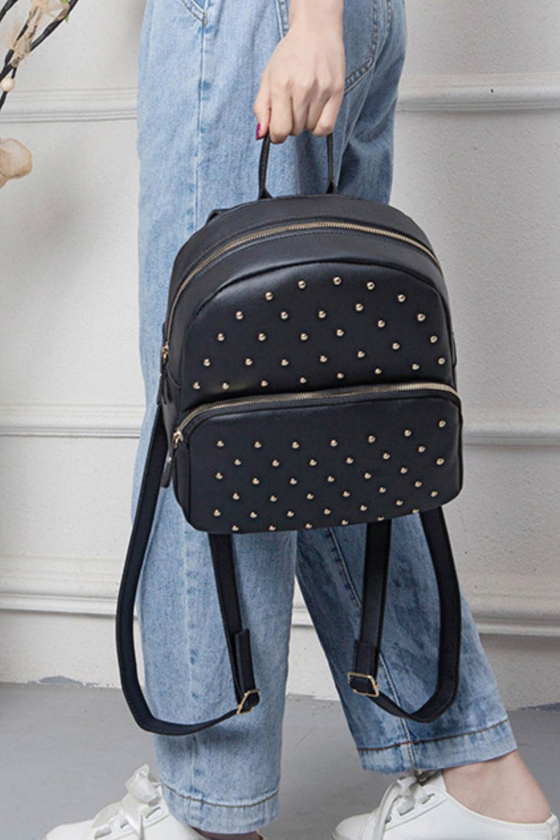 Make a Statement with the Burkesgarb Studded Leather Backpack