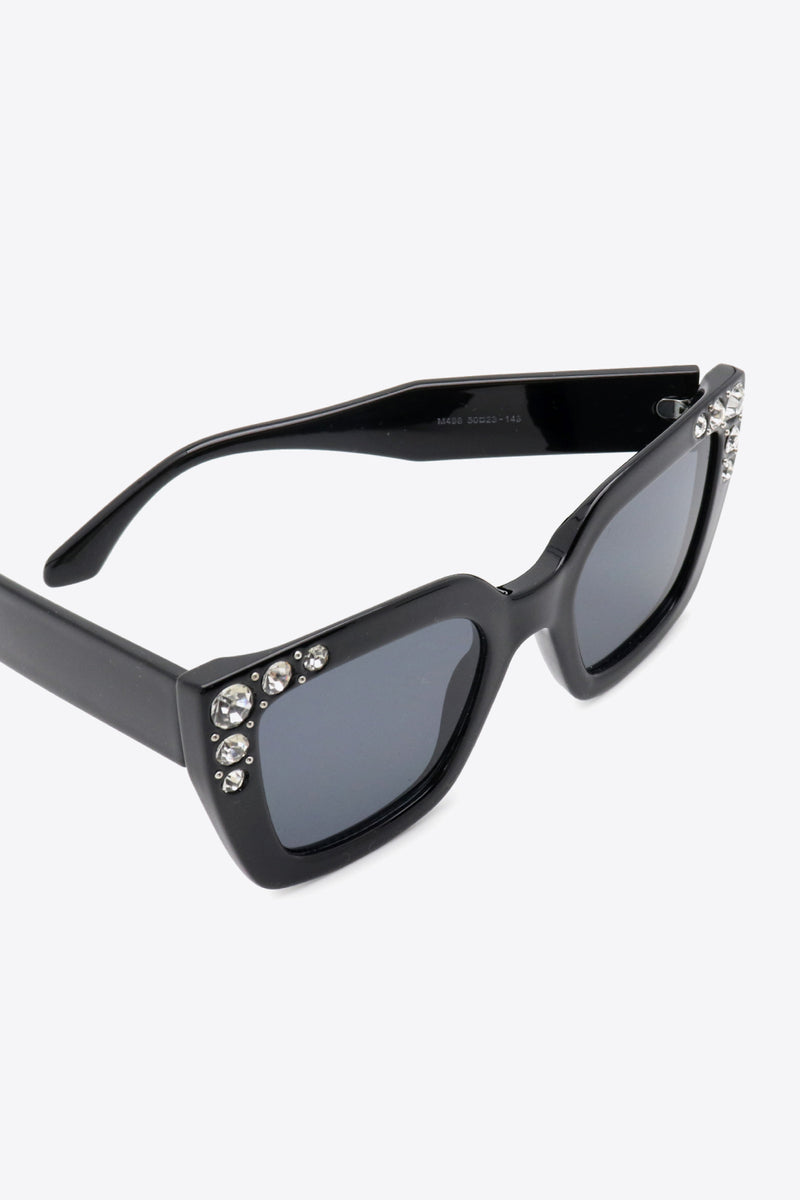 "Sparkle and Shine: Rhinestone Sunglasses by Burkesgarb | Glamorous and Trendy Eyewear"