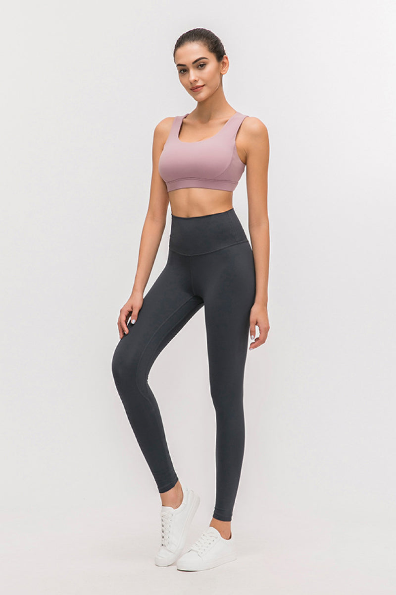 Elevate Your Fitness with High Waist Active Leggings at Burkesgarb