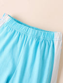 Adorable Toddler Short Sleeve Polo Shirt and Joggers Set at Burkesgarb