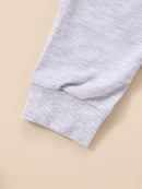 Kids SMILE Half Zip Sweatshirt and Joggers Set: Style and Comfort at Burkesgarb