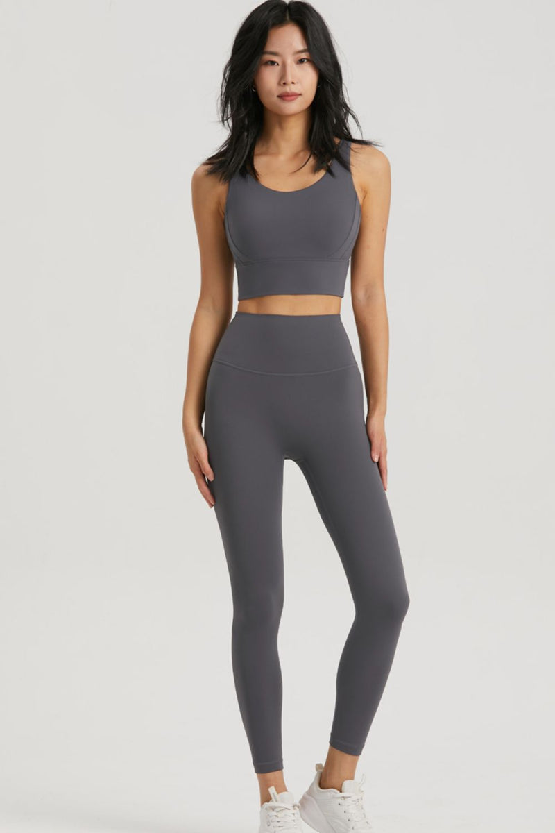 Enhance Your Workout with Burkesgarb Wide Waistband Sports Leggings