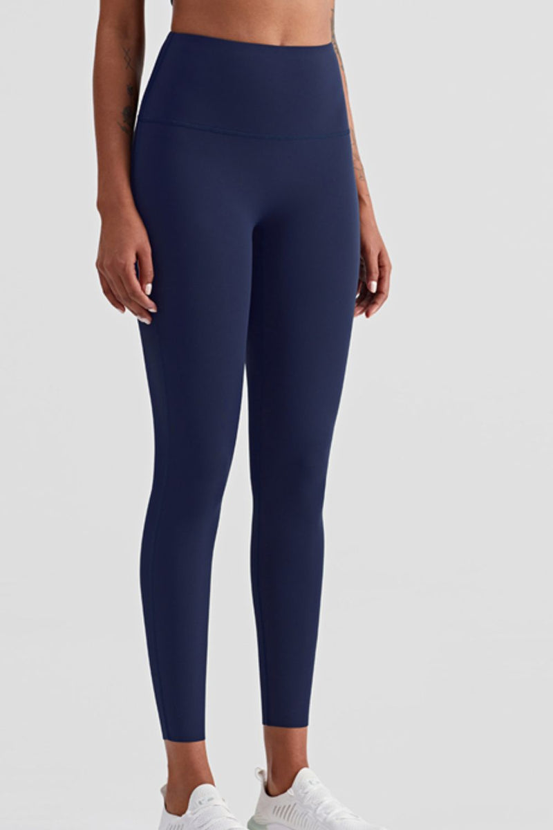 Unleash Your Inner Yogi: High Waist Seamless Ankle-Length Yoga Leggings at Burkesgarb