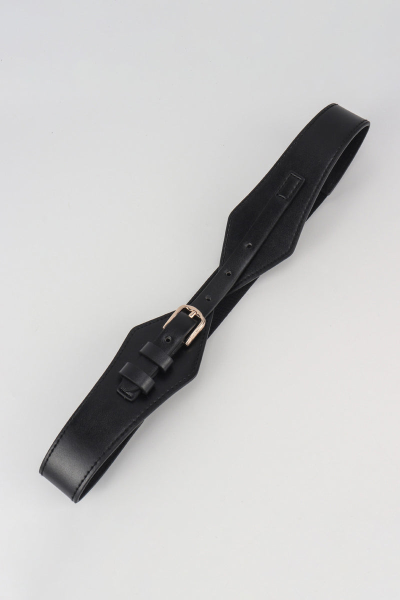 "Stylish and Versatile: Elastic Fashion Belt by Burkesgarb | Trendy and Functional Women's Accessory"