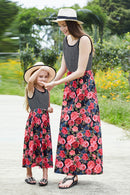 "Pretty and Playful: Girls Floral Dress by Burkesgarb | Effortlessly Stylish for Young Fashionistas"