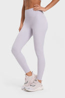 Flexibility and Comfort Meet in Highly Stretchy Wide Waistband Yoga Leggings | Burkesgarb