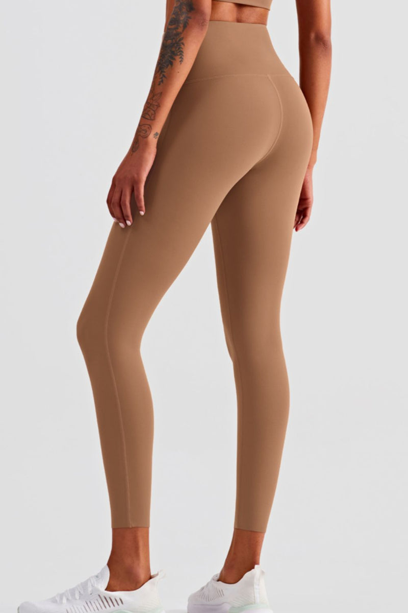 Unleash Your Inner Yogi: High Waist Seamless Ankle-Length Yoga Leggings at Burkesgarb