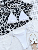 Get Beach-Ready: Halter Neck Tie Bikini Set at Burkesgarb