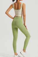 Upgrade Your Activewear with the Contrast Square Neck Cropped Sports Tank at Burkesgarb