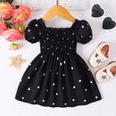 Adorable and Charming: Baby Heart Design Dress at Burkesgarb