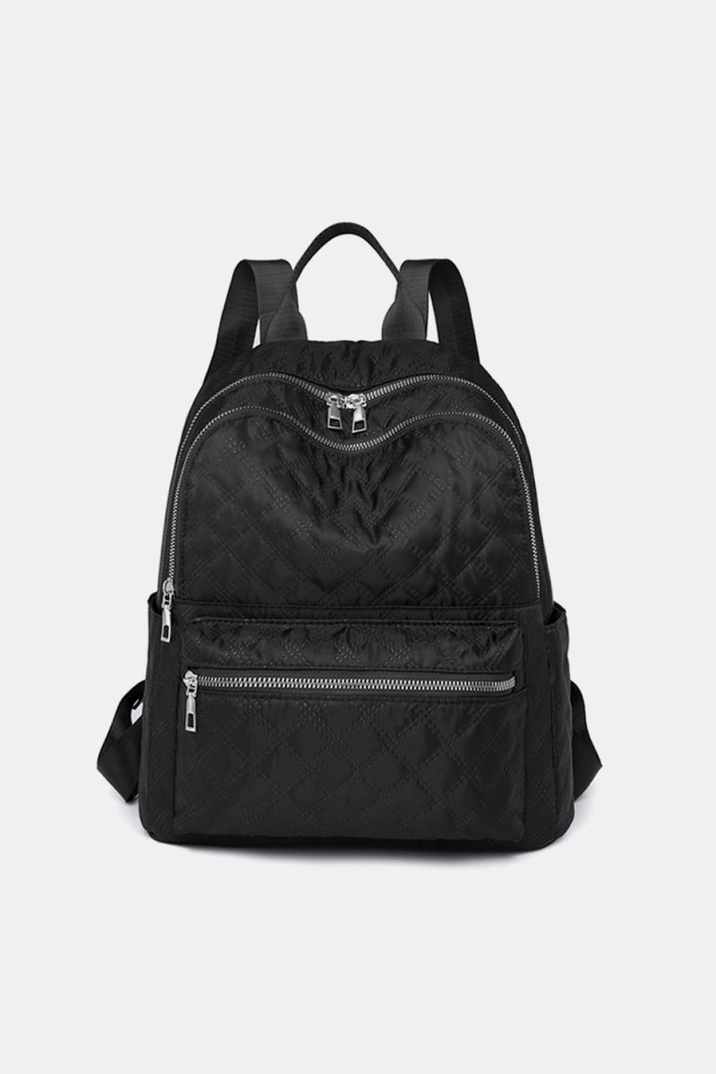 Stay Organized and Stylish with the Medium Polyester Backpack at Burkesgarb