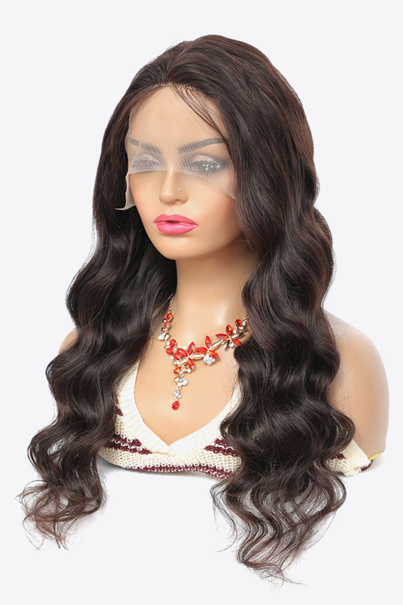 Embrace Effortless Elegance with the 20" 13x4 Lace Front Wigs Body Wave Human Virgin Hair Natural Color 150% Density