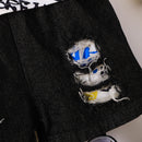 Unleash the Fun: Kids BREAK Printed Design Tank Top and Shorts Set at Burkesgarb