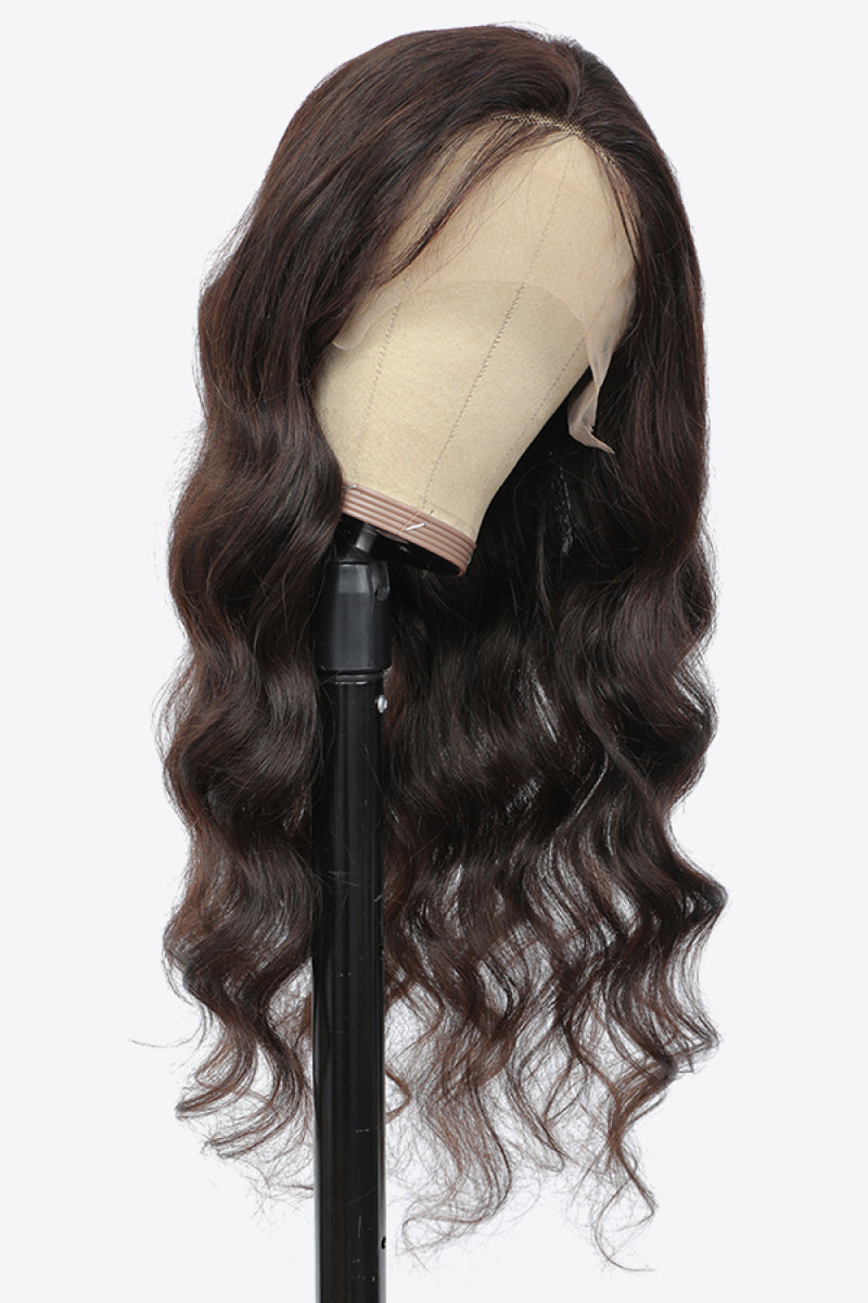 Embrace Effortless Elegance with the 20" 13x4 Lace Front Wigs Body Wave Human Virgin Hair Natural Color 150% Density