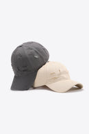 "Cool and Casual: Distressed Adjustable Baseball Cap by Burkesgarb | Trendy and Comfortable Headwear"