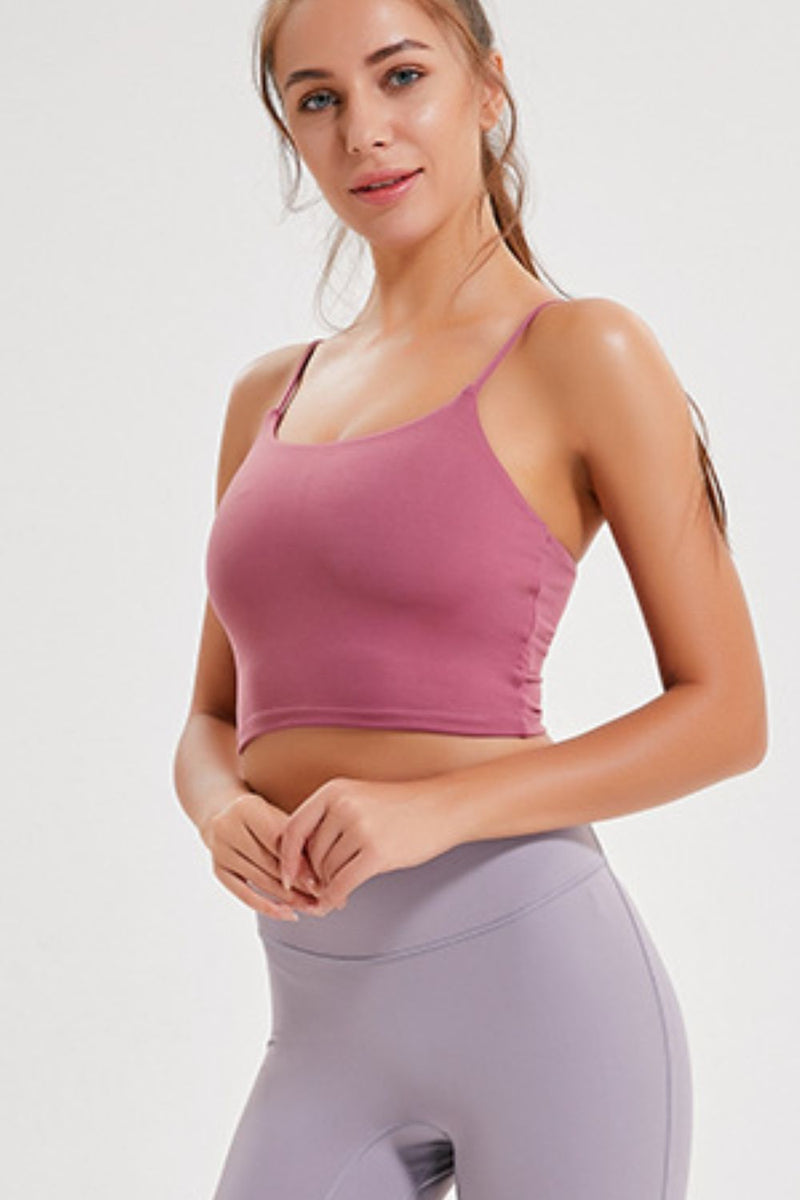 Stay Comfortable and Chic: Scoop Neck Sports Cami at Burkesgarb