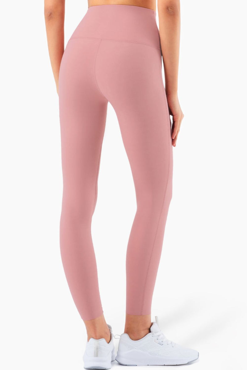 Unleash Your Inner Yogi: High Waist Seamless Ankle-Length Yoga Leggings at Burkesgarb