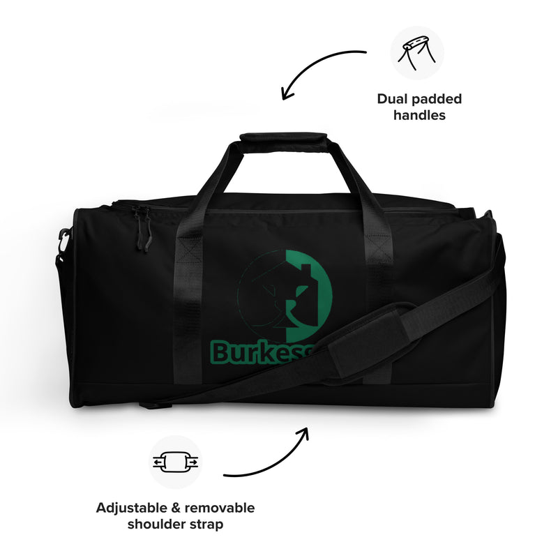 "Carry Your Essentials in Style with the Burkesgarb Gym/Travel Duffle Bag"