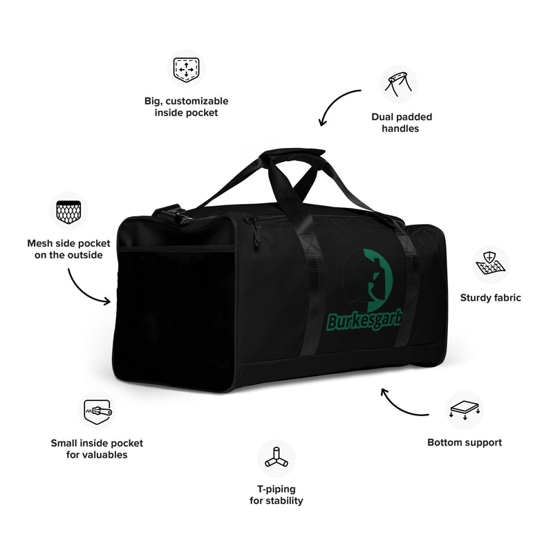 "Carry Your Essentials in Style with the Burkesgarb Gym/Travel Duffle Bag"