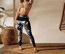 "Elevate Your Workout with Burkesgarb Graphic Yoga Leggings"