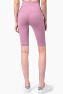 Stay Cool and Comfortable with Breathable High-Rise Wide Waistband Biker Shorts | Burkesgarb