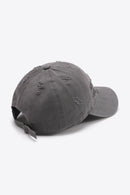 "Cool and Casual: Distressed Adjustable Baseball Cap by Burkesgarb | Trendy and Comfortable Headwear"