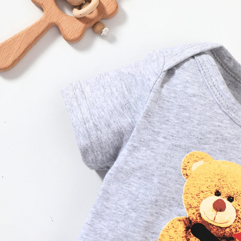 Adorable Baby Bear Short Sleeve Bodysuit at Burkesgarb | Shop Now!