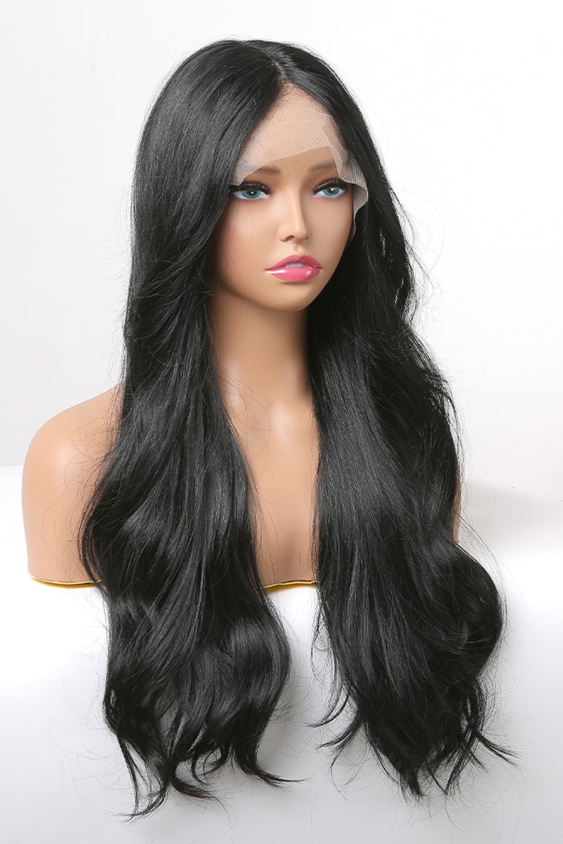 Elevate Your Look with the 13*2" Lace Front Wigs Synthetic Long Wavy 24" 150% Density