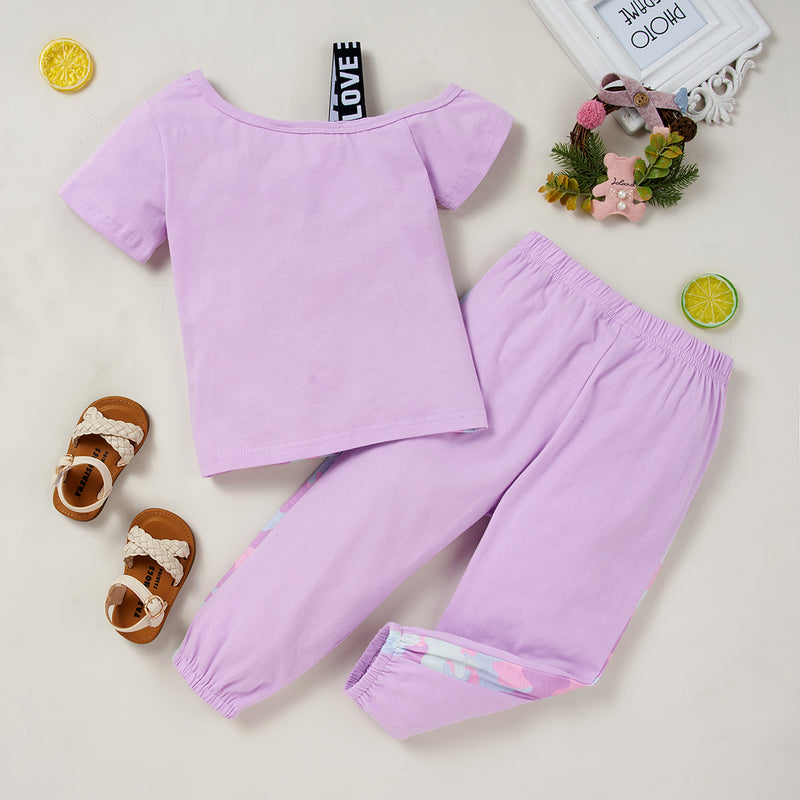 Adorable Comfort: Toddlers Joggers Set at Burkesgarb