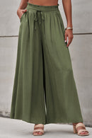 "Fashionably Flowy: Wide Leg Pants by Burkesgarb | Stylish and Comfortable Women's Bottoms"