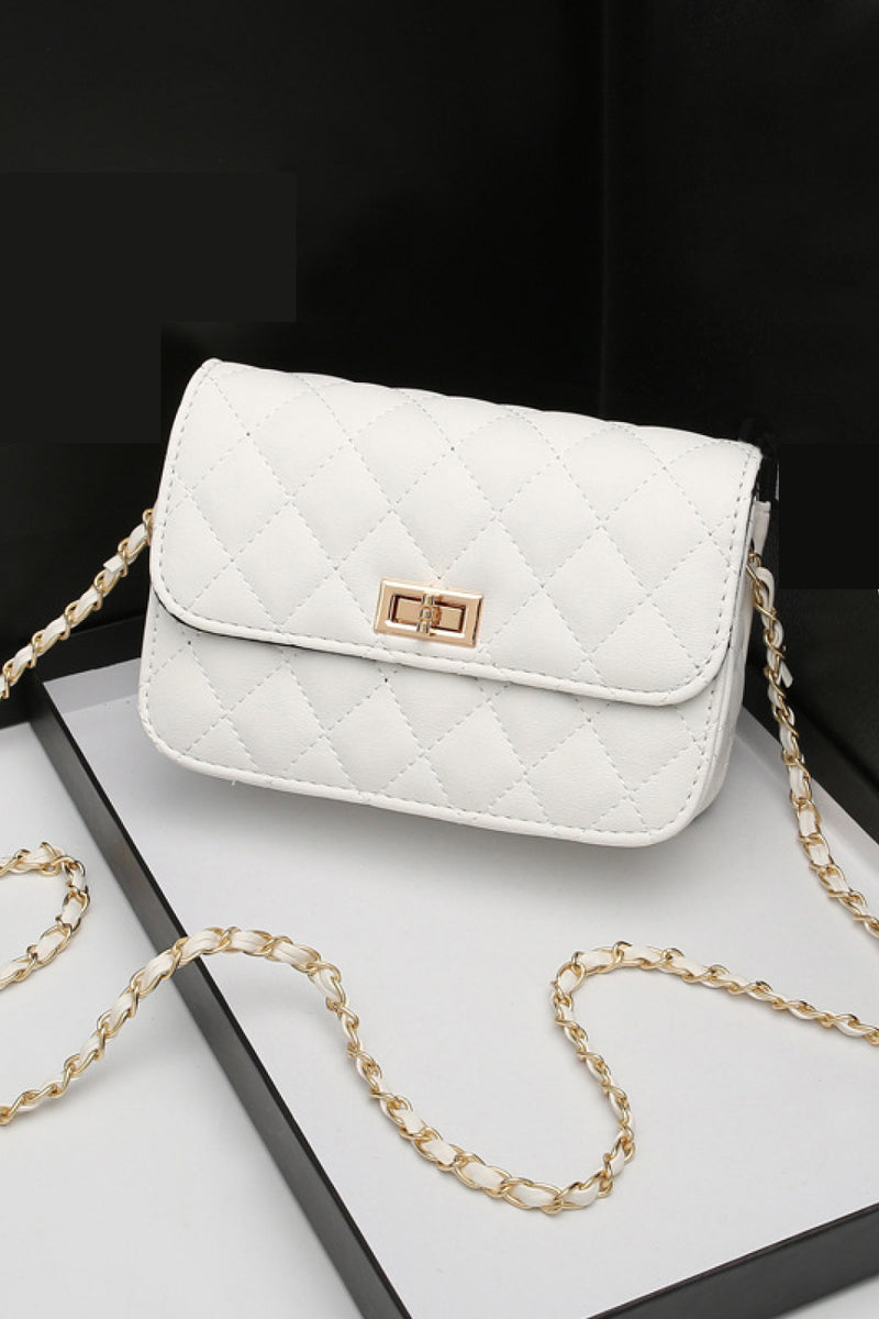 Chic PU Leather Crossbody Bag for Effortless Style