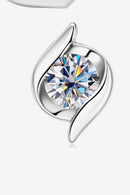 Elegance Defined: 1 Carat Moissanite Stud Earrings at Burkesgarb