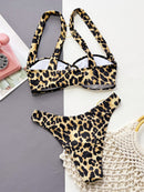 Embrace Your Inner Wild Side with a Leopard Bikini Set for Women