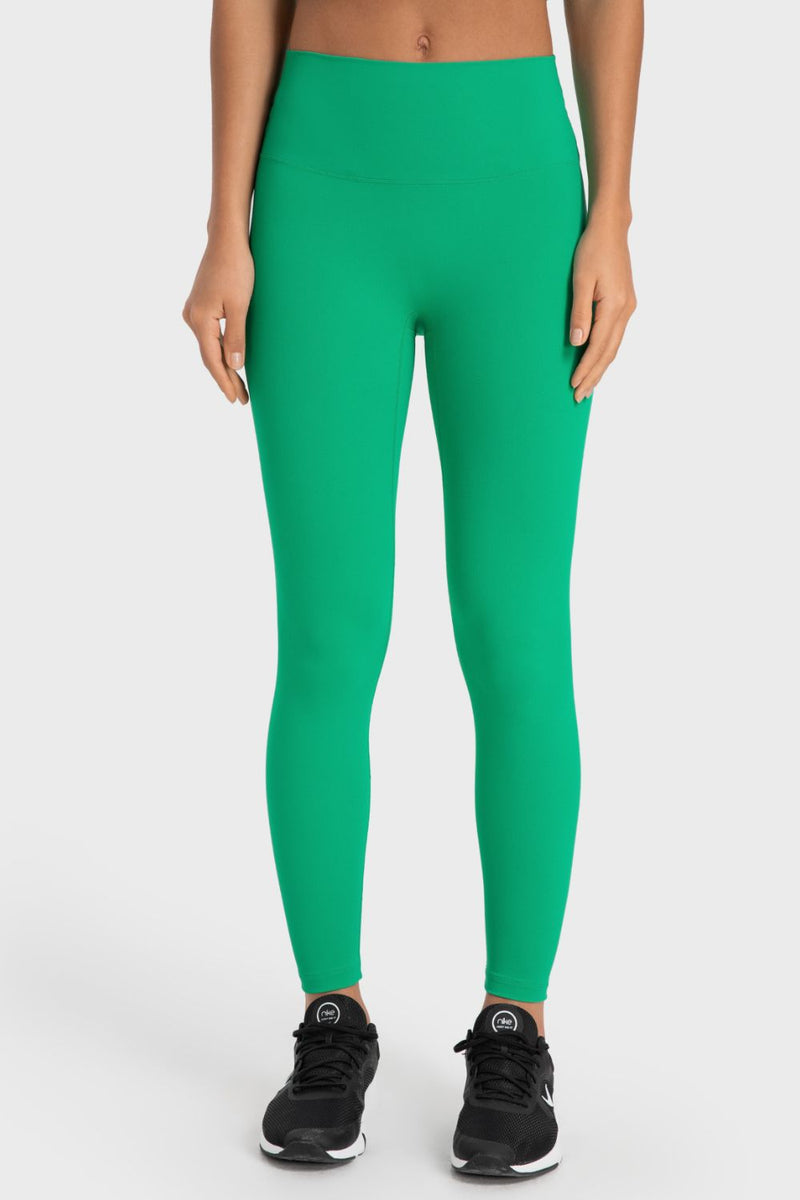 Move Freely and Stylishly: Full Length Active Leggings at Burkesgarb