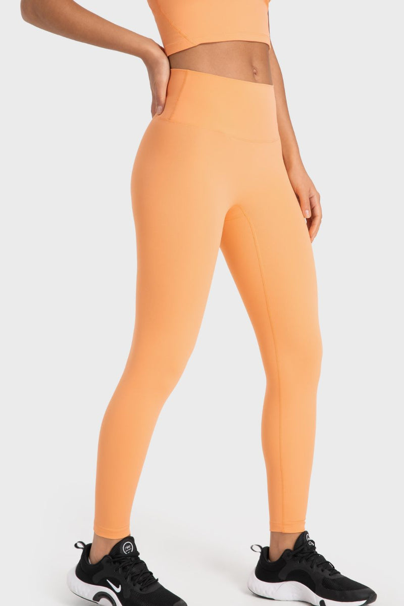 Move Freely and Stylishly: Full Length Active Leggings at Burkesgarb