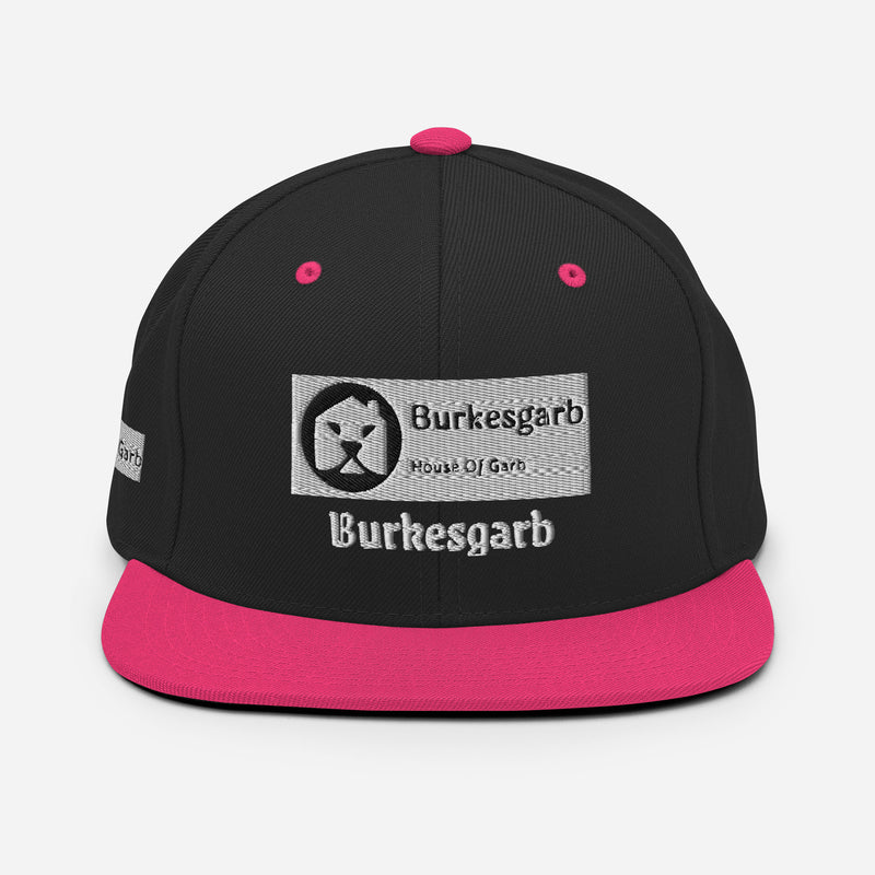 "Elevate Your Style with Burkesgarb Unisex 3D Puff Snapback Cap"