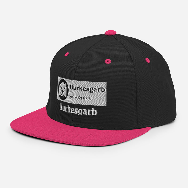 "Elevate Your Style with Burkesgarb Unisex 3D Puff Snapback Cap"