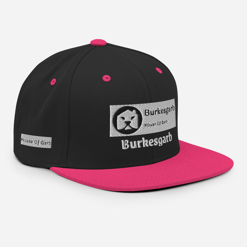 "Elevate Your Style with Burkesgarb Unisex 3D Puff Snapback Cap"