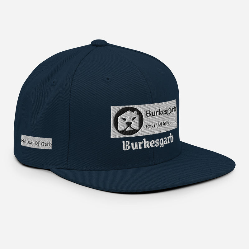 "Elevate Your Style with Burkesgarb Unisex 3D Puff Snapback Cap"