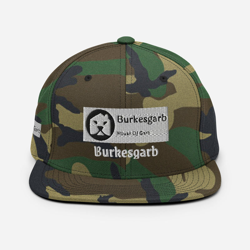 "Elevate Your Style with Burkesgarb Unisex 3D Puff Snapback Cap"