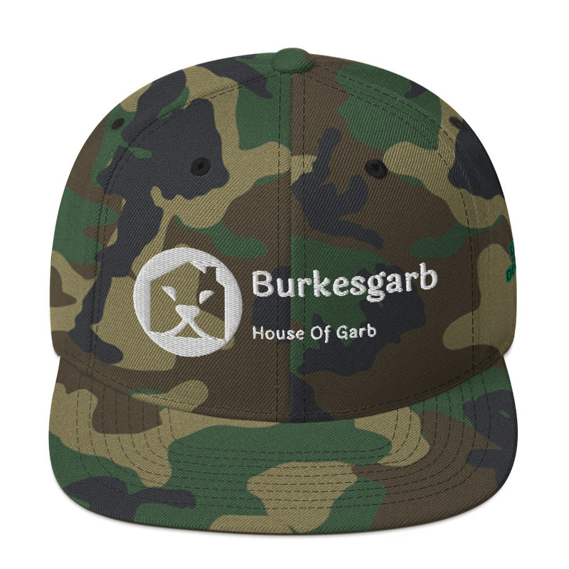 "Elevate Your Style with the Burkesgarb 3-Sided 3D Puff Snapback"