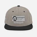 "Elevate Your Style with Burkesgarb Unisex 3D Puff Snapback Cap"