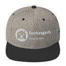 "Elevate Your Style with the Burkesgarb 3-Sided 3D Puff Snapback"