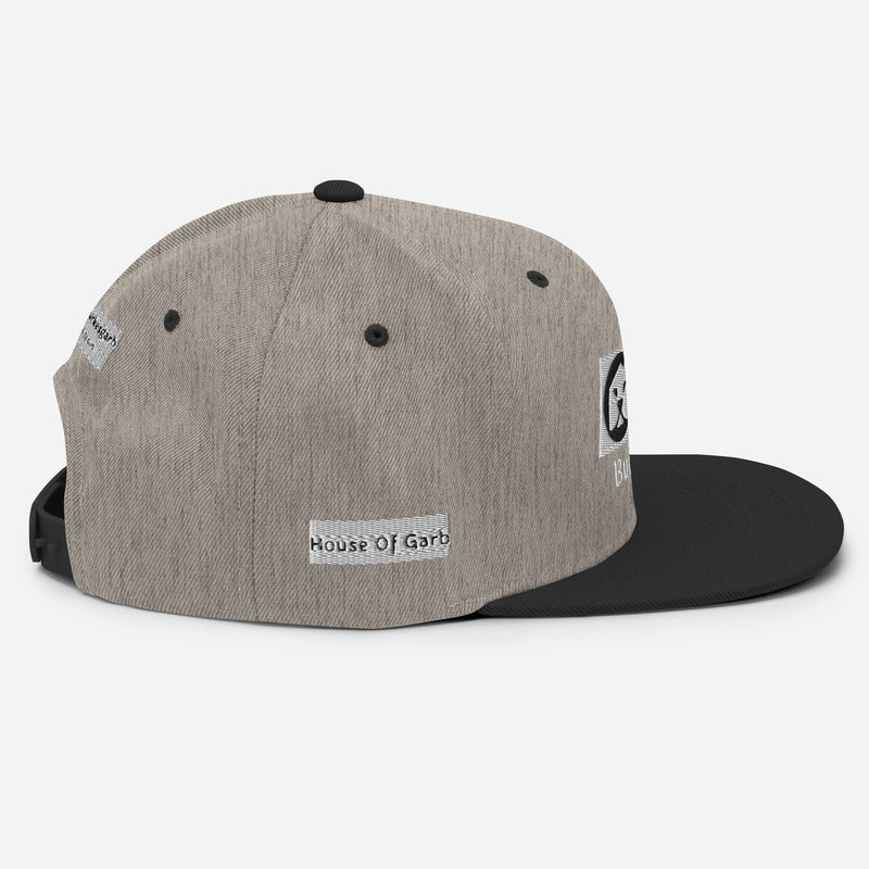 "Elevate Your Style with Burkesgarb Unisex 3D Puff Snapback Cap"