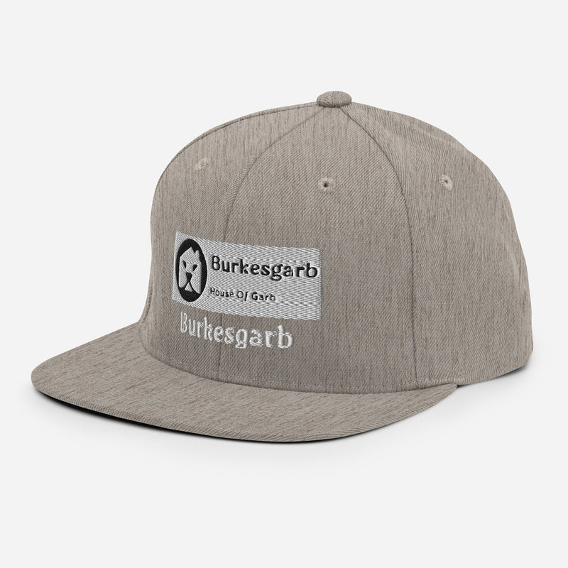 "Elevate Your Style with Burkesgarb Unisex 3D Puff Snapback Cap"