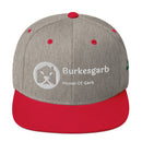 "Elevate Your Style with the Burkesgarb 3-Sided 3D Puff Snapback"
