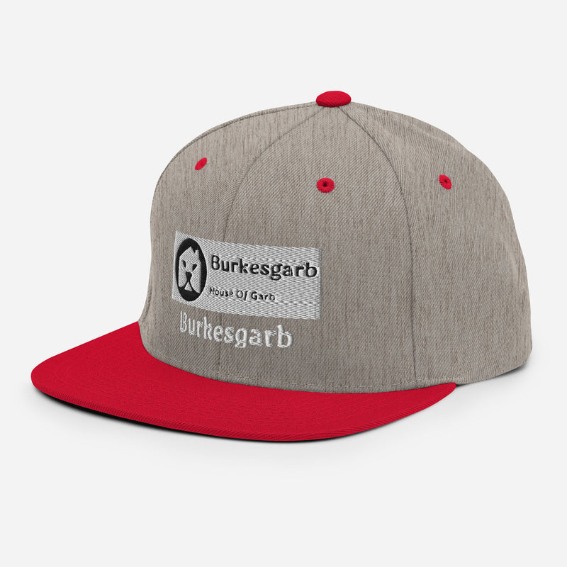 "Elevate Your Style with Burkesgarb Unisex 3D Puff Snapback Cap"