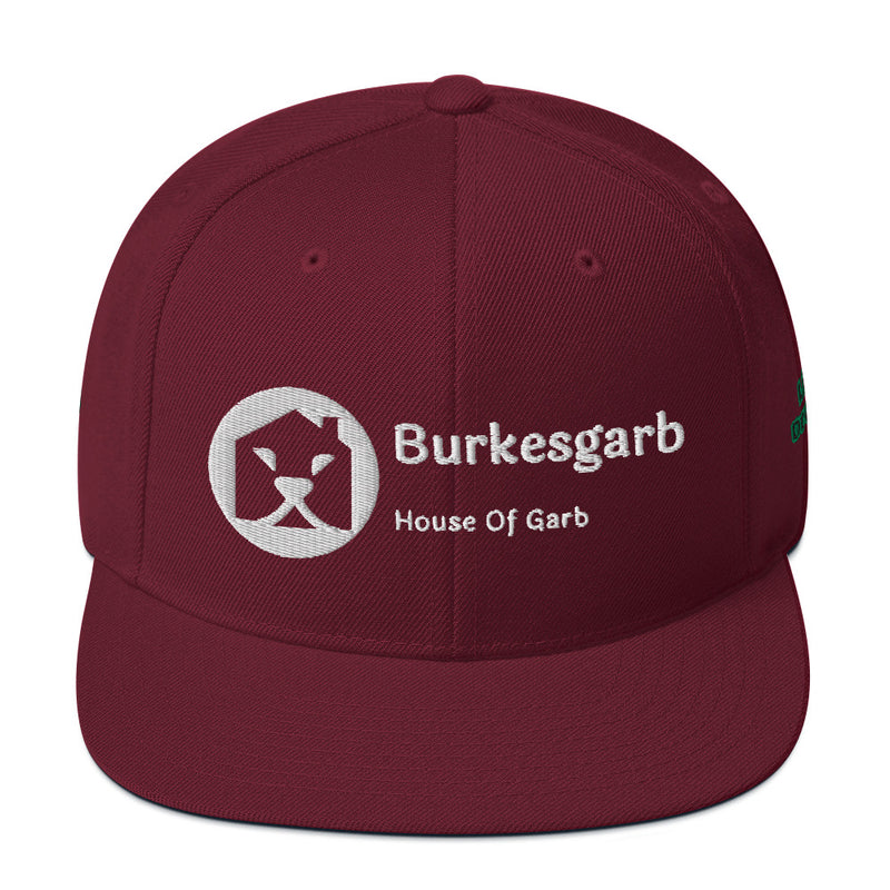 "Elevate Your Style with the Burkesgarb 3-Sided 3D Puff Snapback"